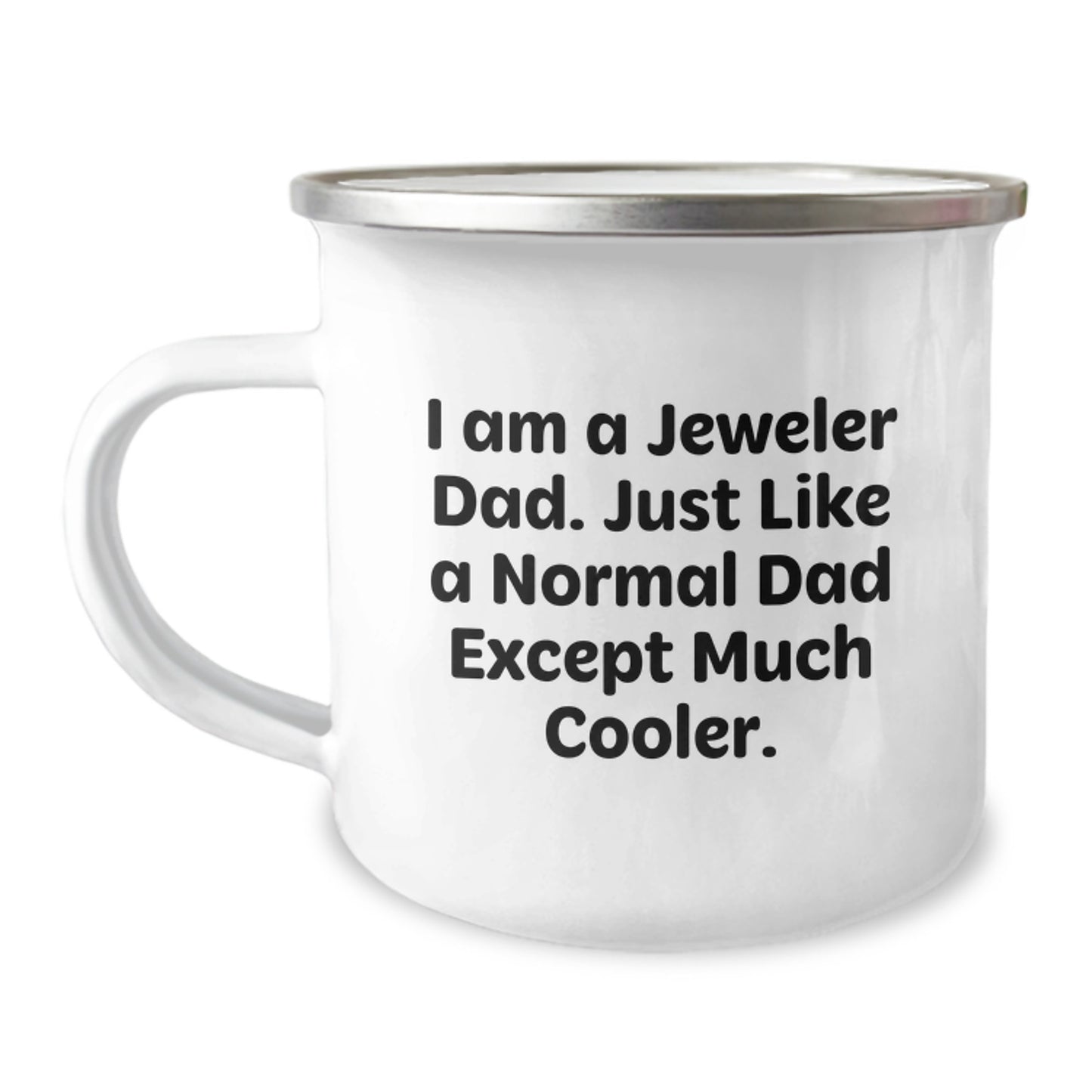 Funny Jeweler Gifts from Dad, Camping Mug for Men, Unique Christmas Unique Gifts - Image 1