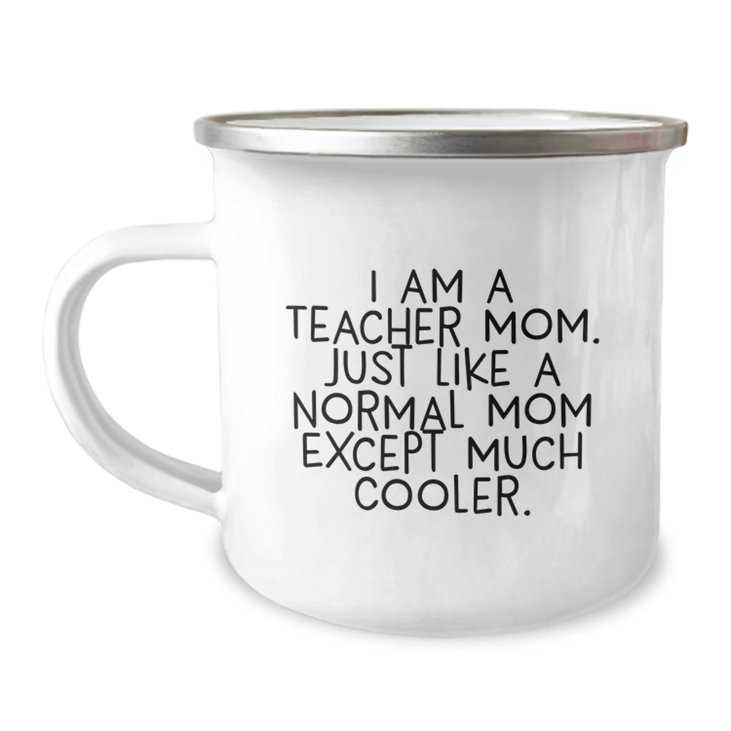 Teacher Camping Mug - Funny Inspirational Gift from Men to Teacher Friends Family - Christmas Unique Teacher Gifts - Image 1