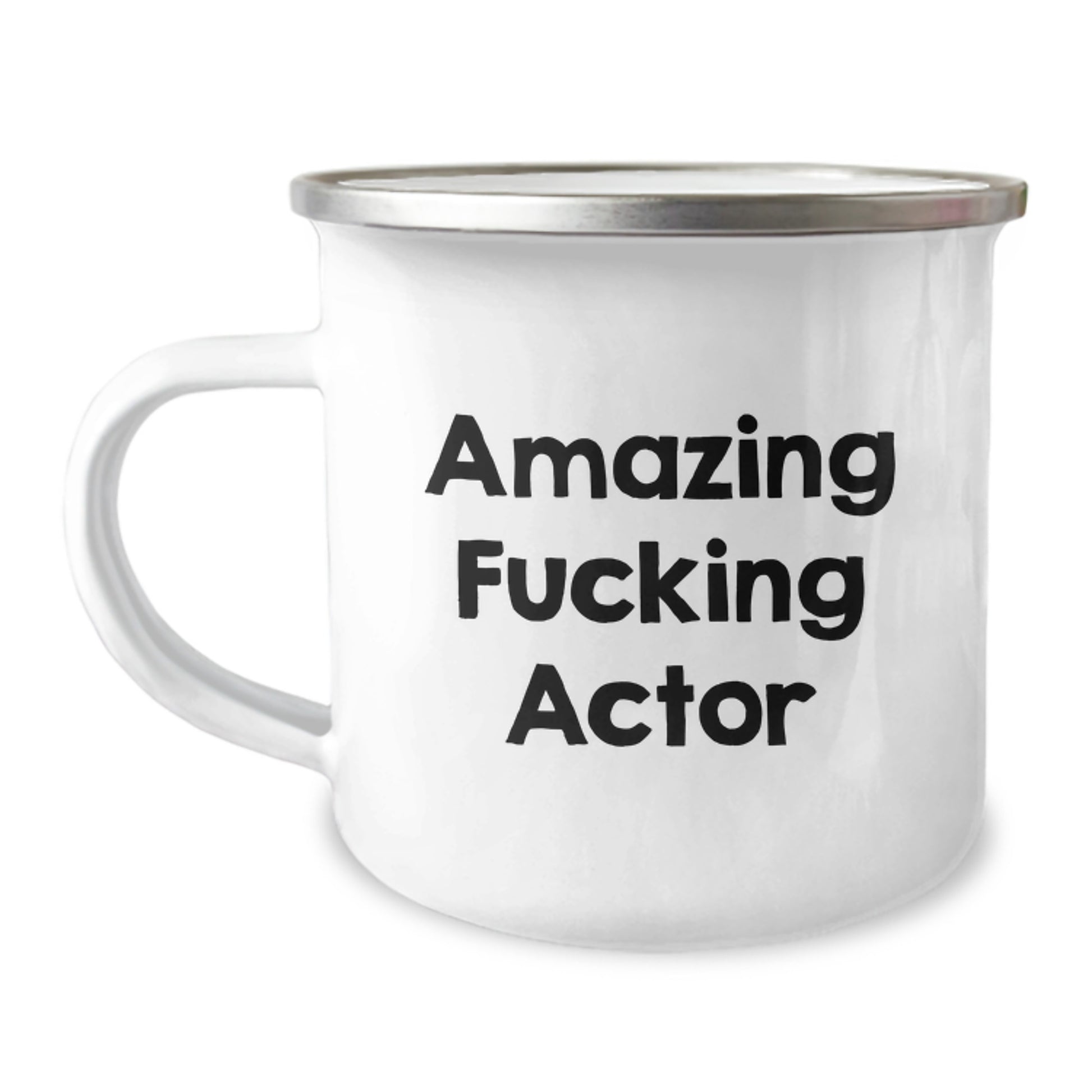 Funny Actor Gifts for Men from Friends - Christmas Unique Actor Coffee Mugs, Amazing F--king Actor Quote, Camping Mug 12 oz - Image 1