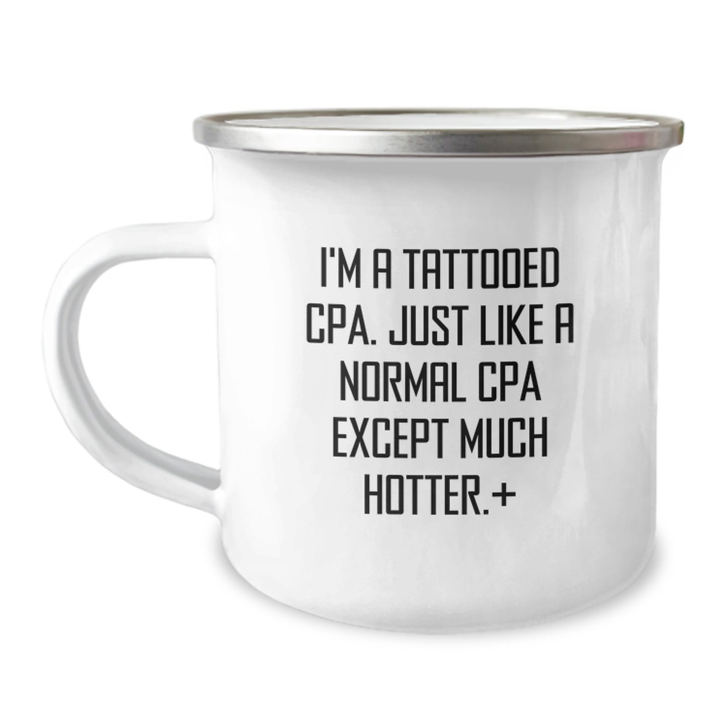 Funny CPA Gifts from Friends - I'm A Tattooed CPA, Camping Mug for Men, Unique Christmas Unique Gifts for CPAs - Image 1