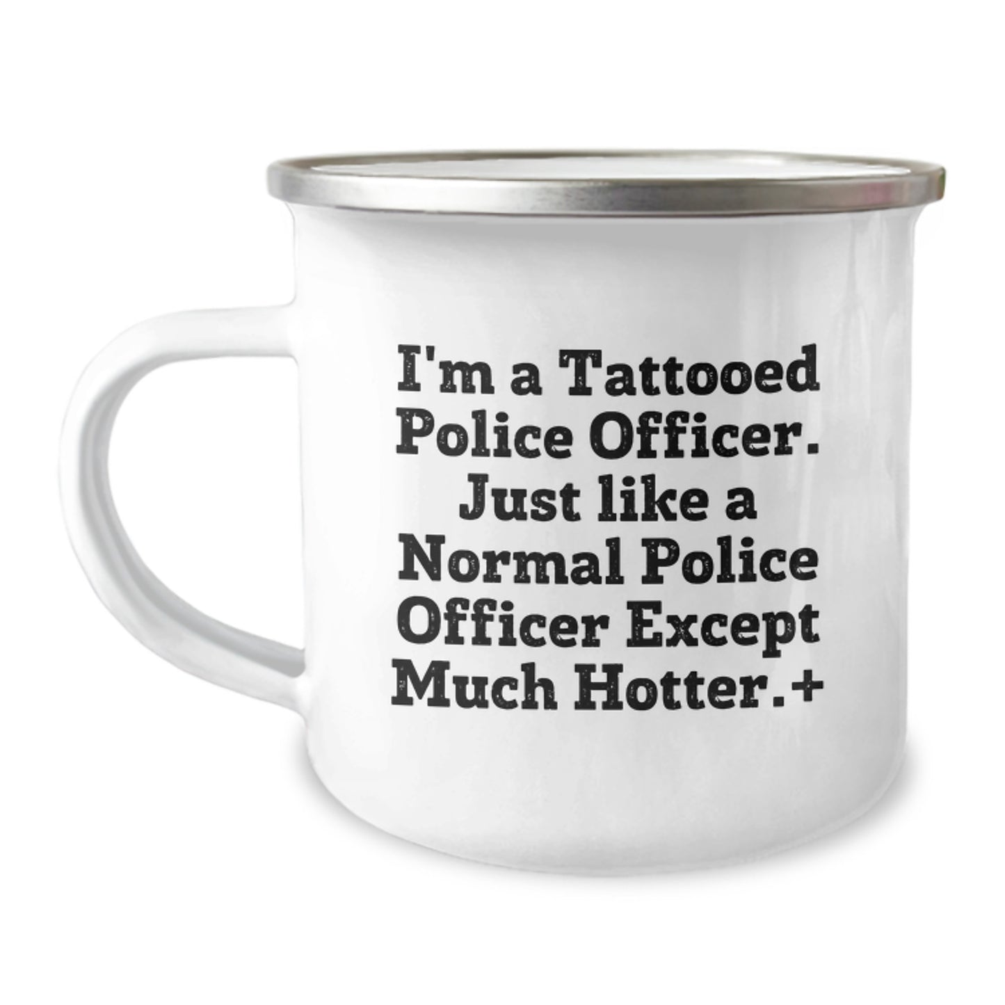 Unique Gifts for Police Officers, Funny Camping Mugs for Men, Personalized Christmas Unique Gifts from Friends and Family - Image 1