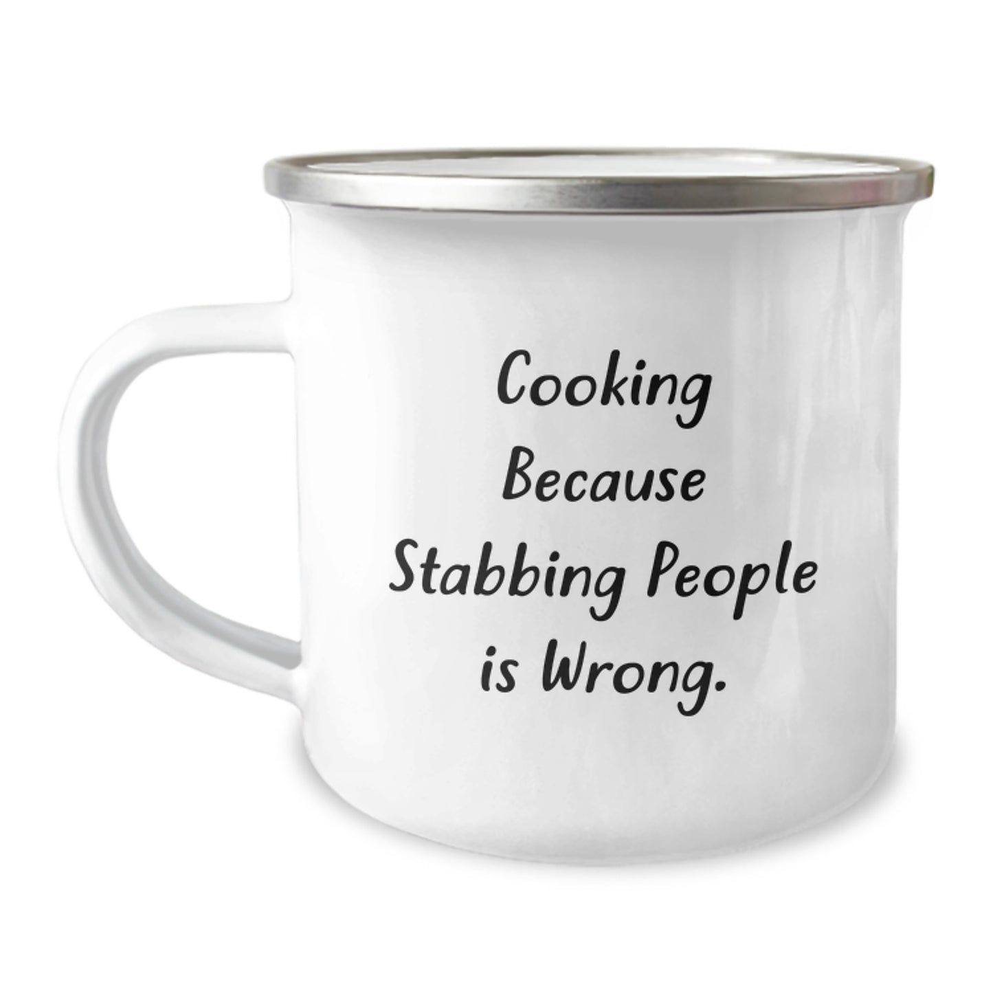 Funny Camping Mugs for Cooking Enthusiasts Gifts from Friends to Family Christmas Unique Presents - Image 1
