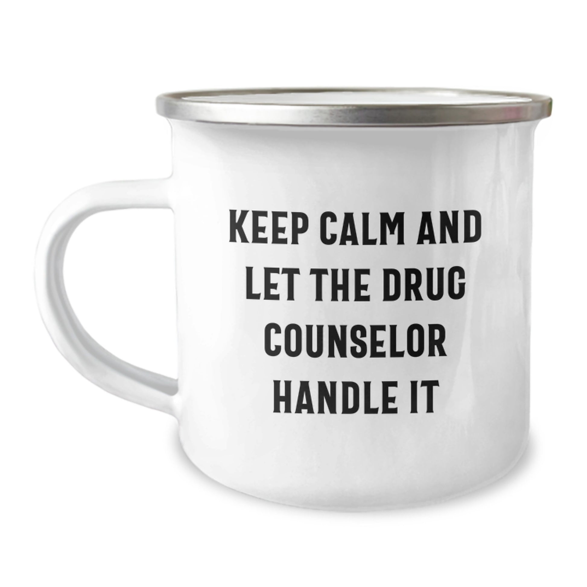 Gifts from Friends for Christmas Unique Gifts - Keep Calm And Let The Drug Counselor Handle It Funny Mugs for Men, Women, Coworkers, Family, Drug Counselor - Image 1