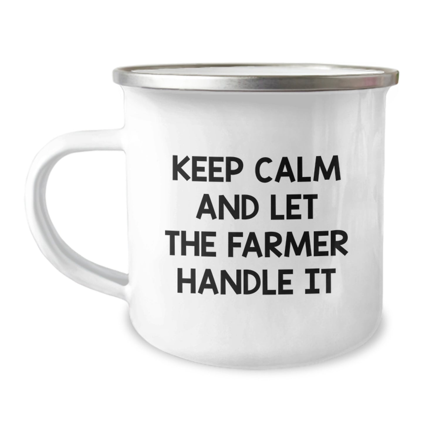 Funny Farm-Themed Camping Mug Gifts from Friends to Farmer Men for Christmas - Image 1