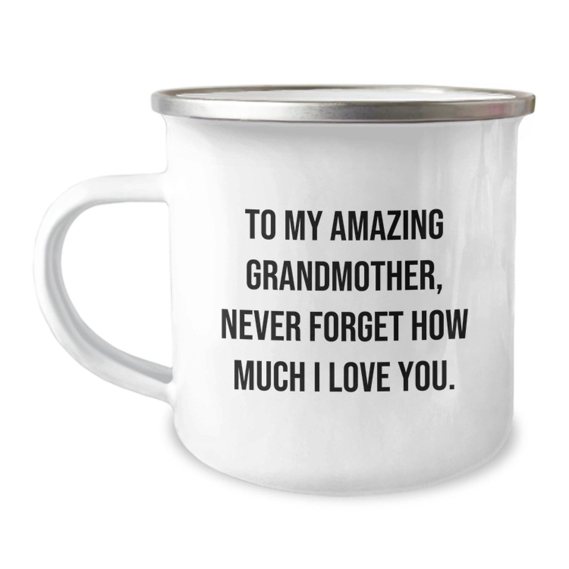Gifts for Grandma, Funny Grandmother Camping Mug, Best Christmas Unique Gifts from Family - Image 1
