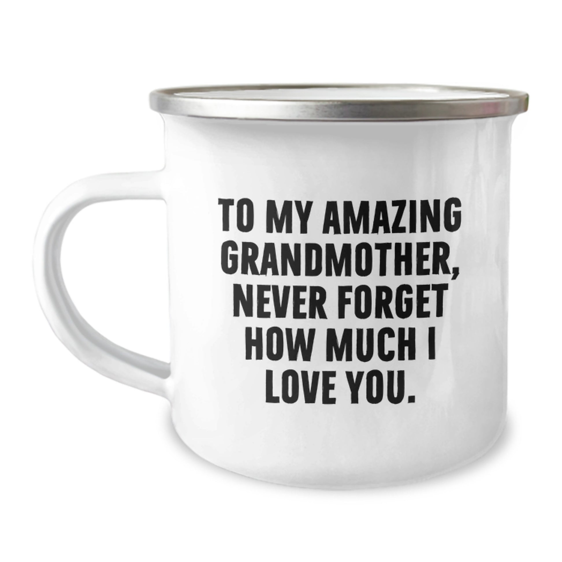 Gifts from Family to My Amazing Grandmother Christmas Unique Mug, Funny Quote, Camping Mug for Grandmothers, Grandmother Gifts - Image 1