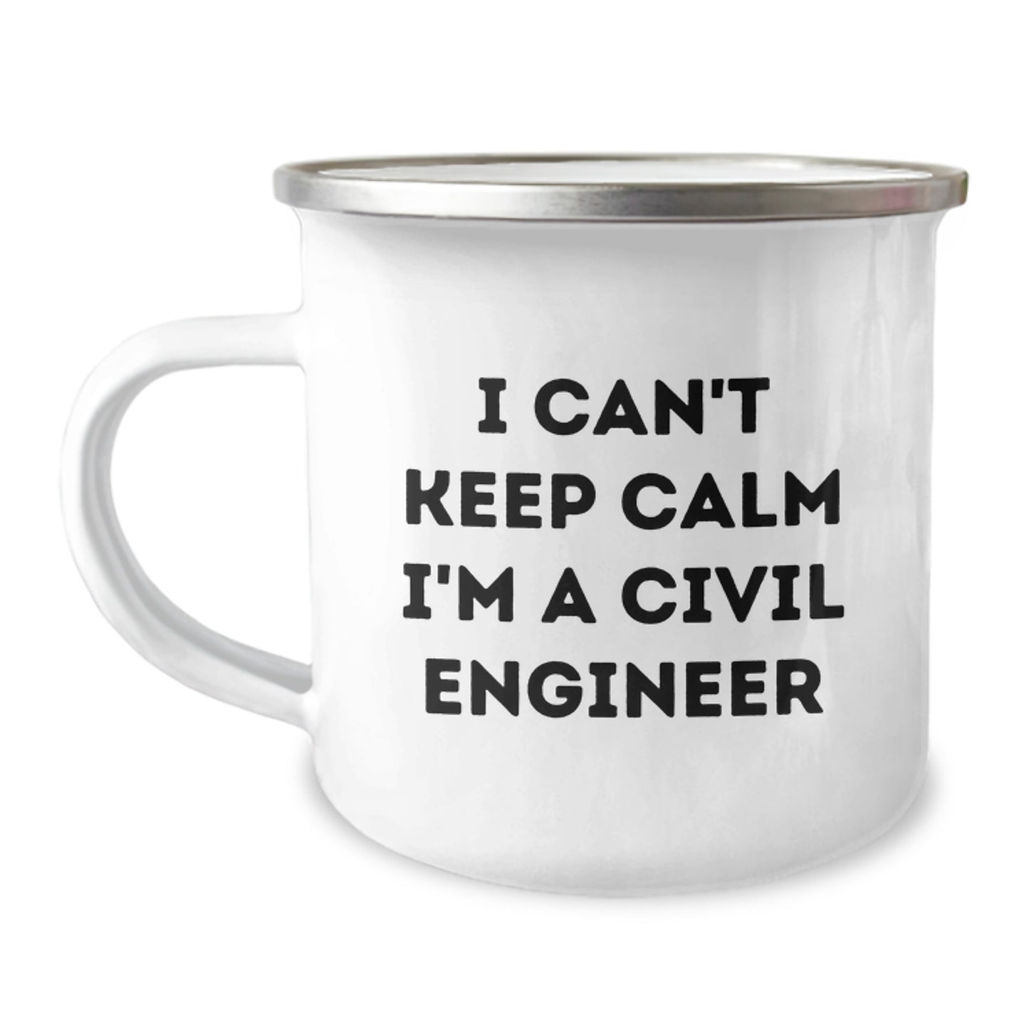 Funny Civil Engineer Camping Mug, Gifts from Friends, for Civil Engineer, Unique Christmas Unique Gifts - Image 1