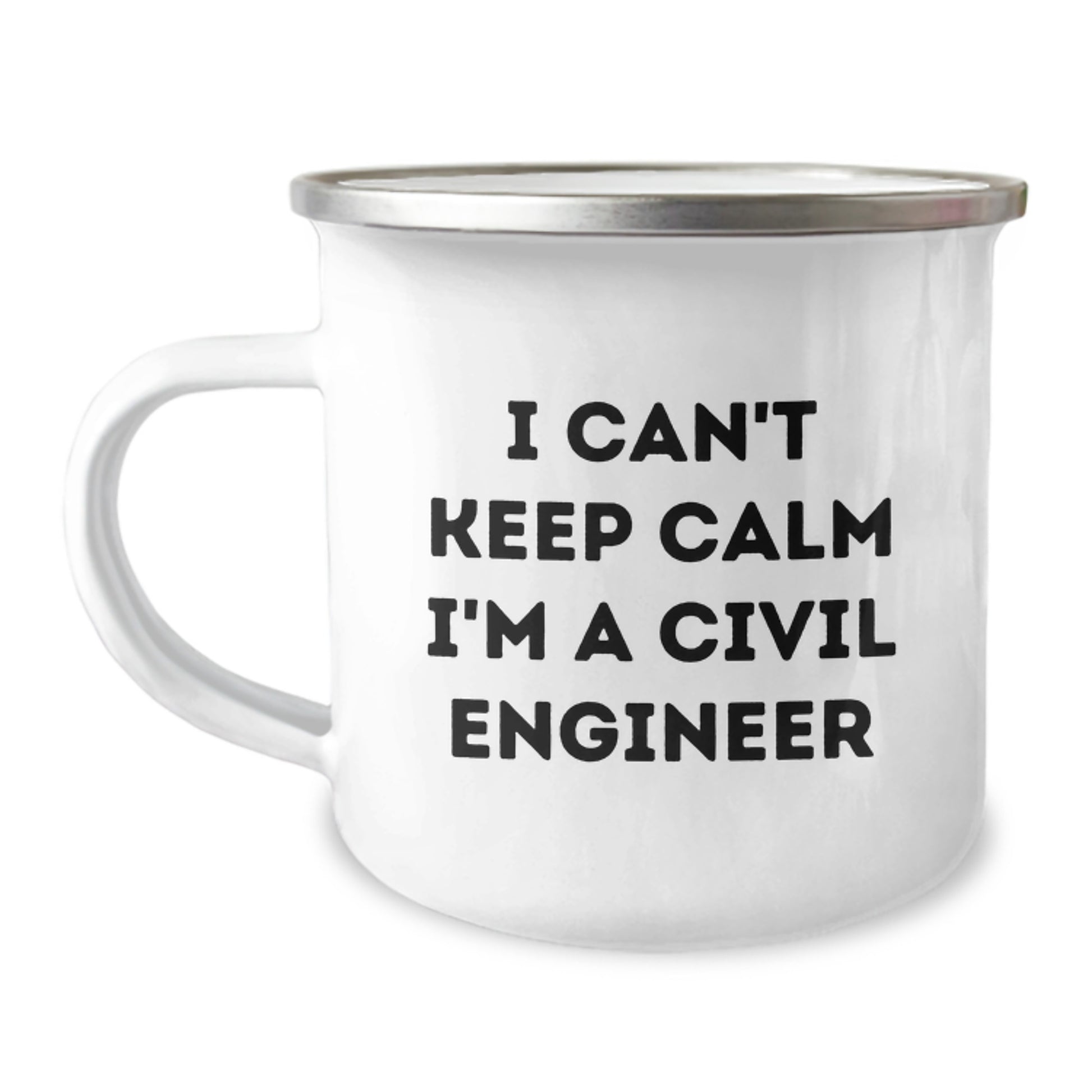 Funny Civil Engineer Camping Mug, Gifts from Friends, for Civil Engineer, Unique Christmas Unique Gifts - Image 1