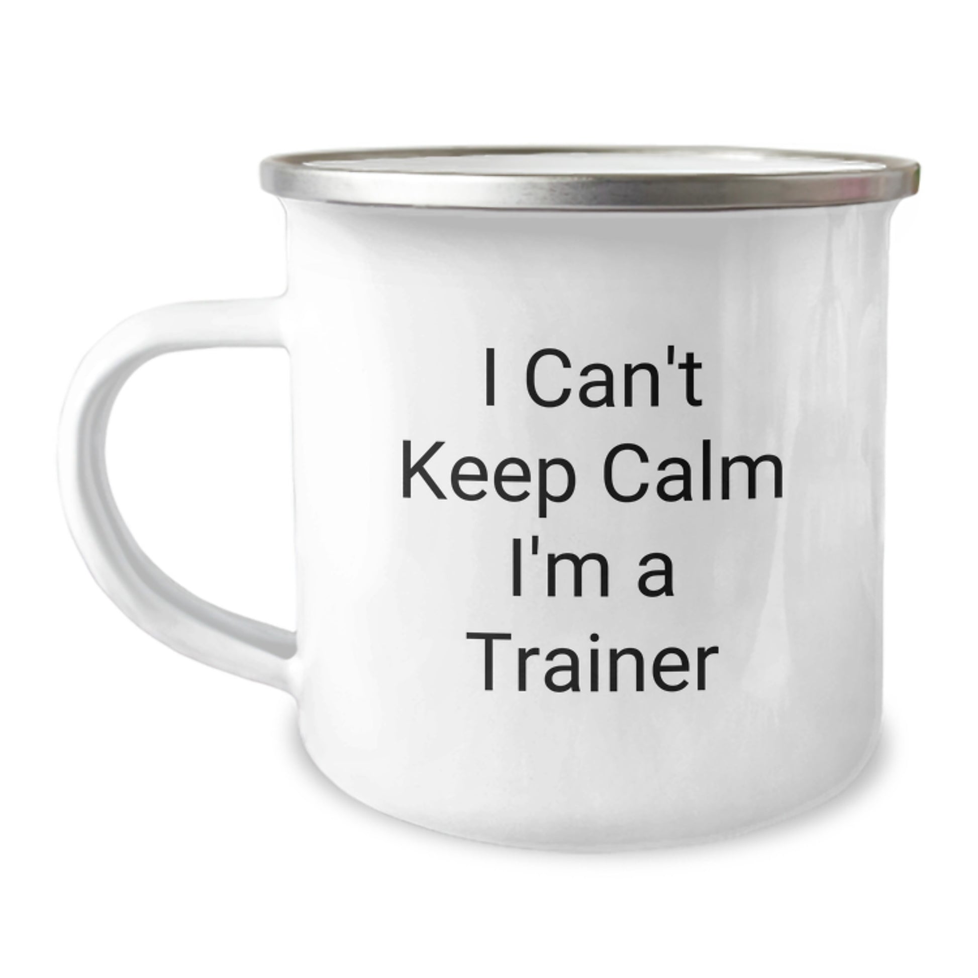 Funny Trainer Gifts from Friends - I Can't Keep Calm I'm A Trainer Christmas Unique Gifts for Trainer - Image 1