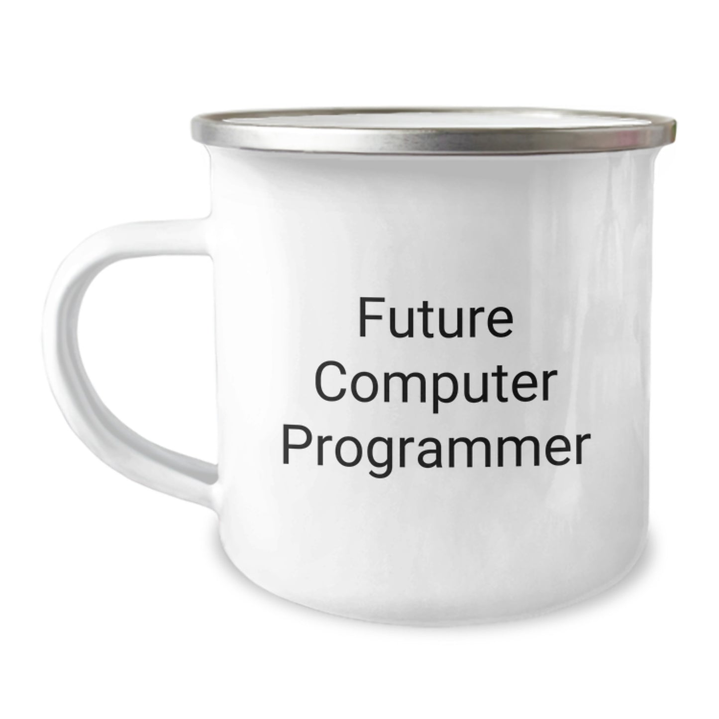 Funny Quirky Gifts for Future Computer Programmer, Computer Programmer Enthusiast Camping Mug for Men, Unique Christmas Unique Gifts from Family Friends - Image 1