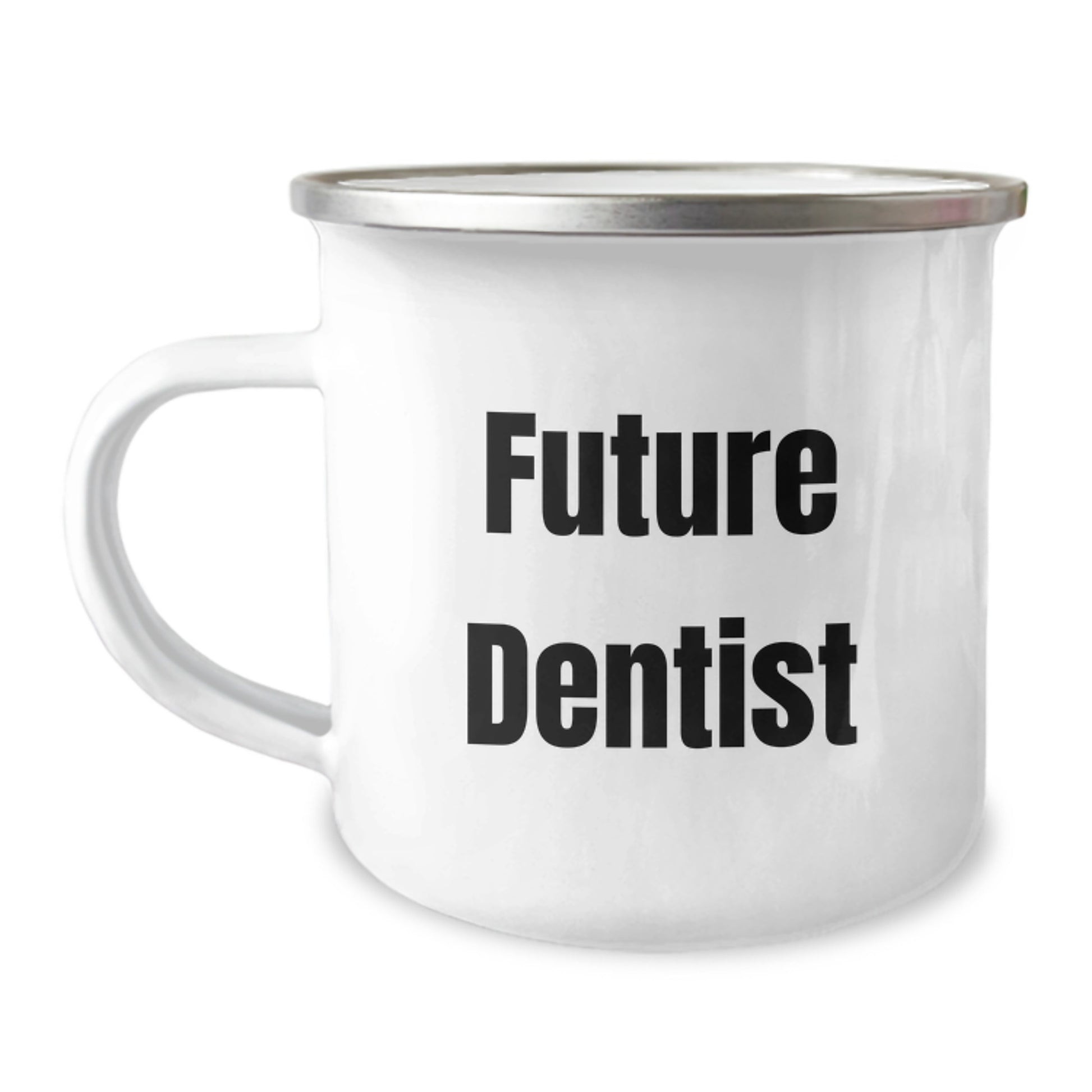 Funny Future Dentist Gifts from Family Graduation Celebration Camping Mug, 'You're the Tooth About to Make a Difference!' - Image 1
