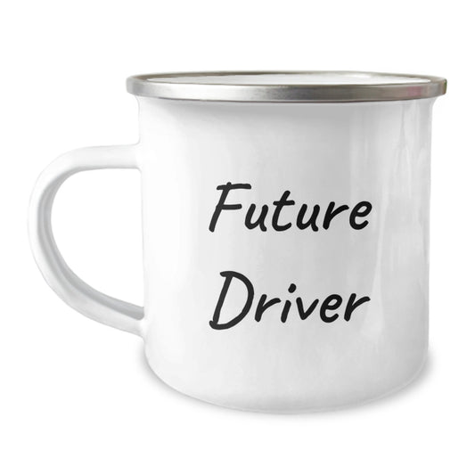 Funny Motivational Gifts for Future Drivers - Unique Camping Mug for Men, Funny Quote - Gifts from Family to Driver, Perfect for Christmas Unique Gifts - Image 1