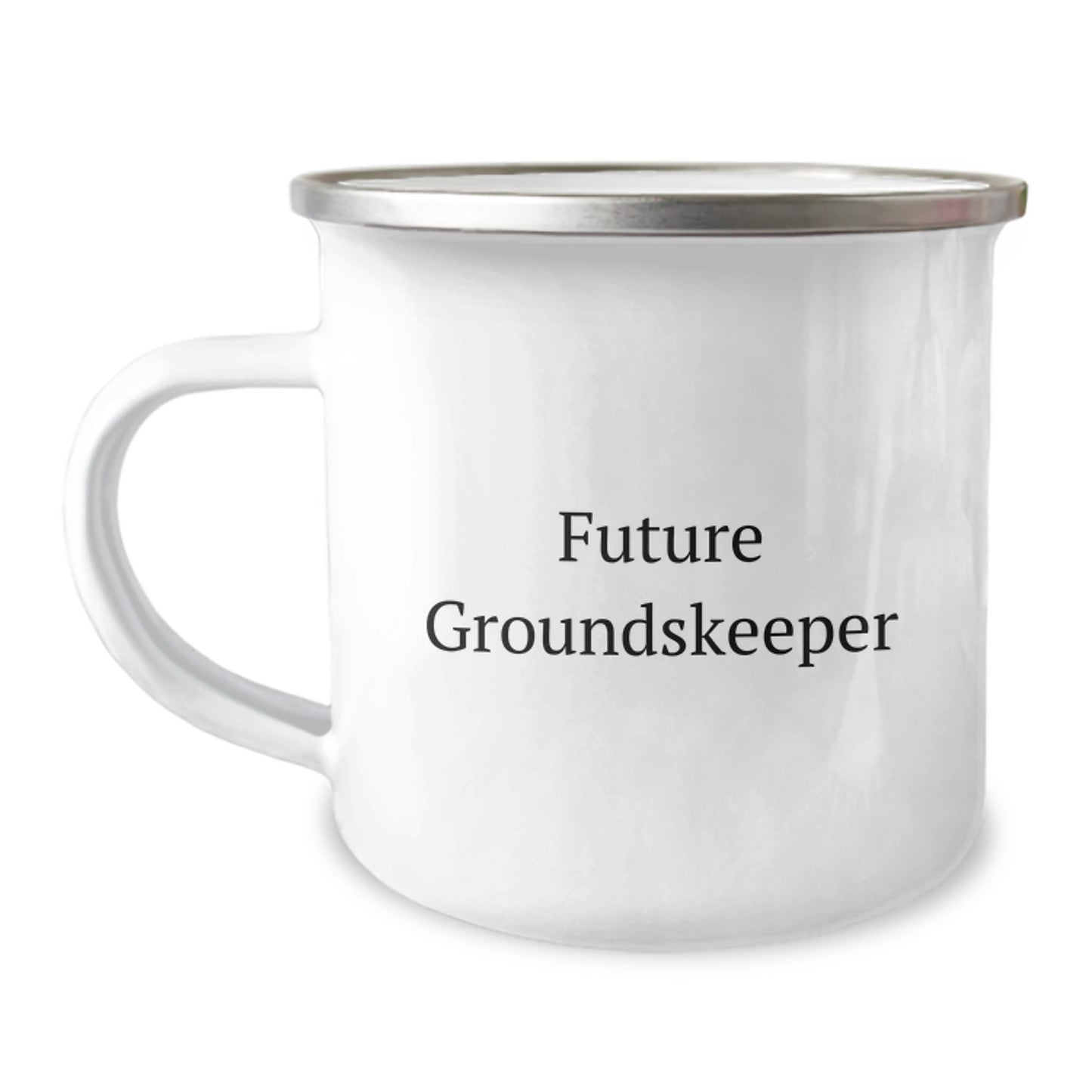 Funny groundskeeper Gifts from Friends - Future groundskeeper Camping Mug, Graduation Unique Gifts - Image 1