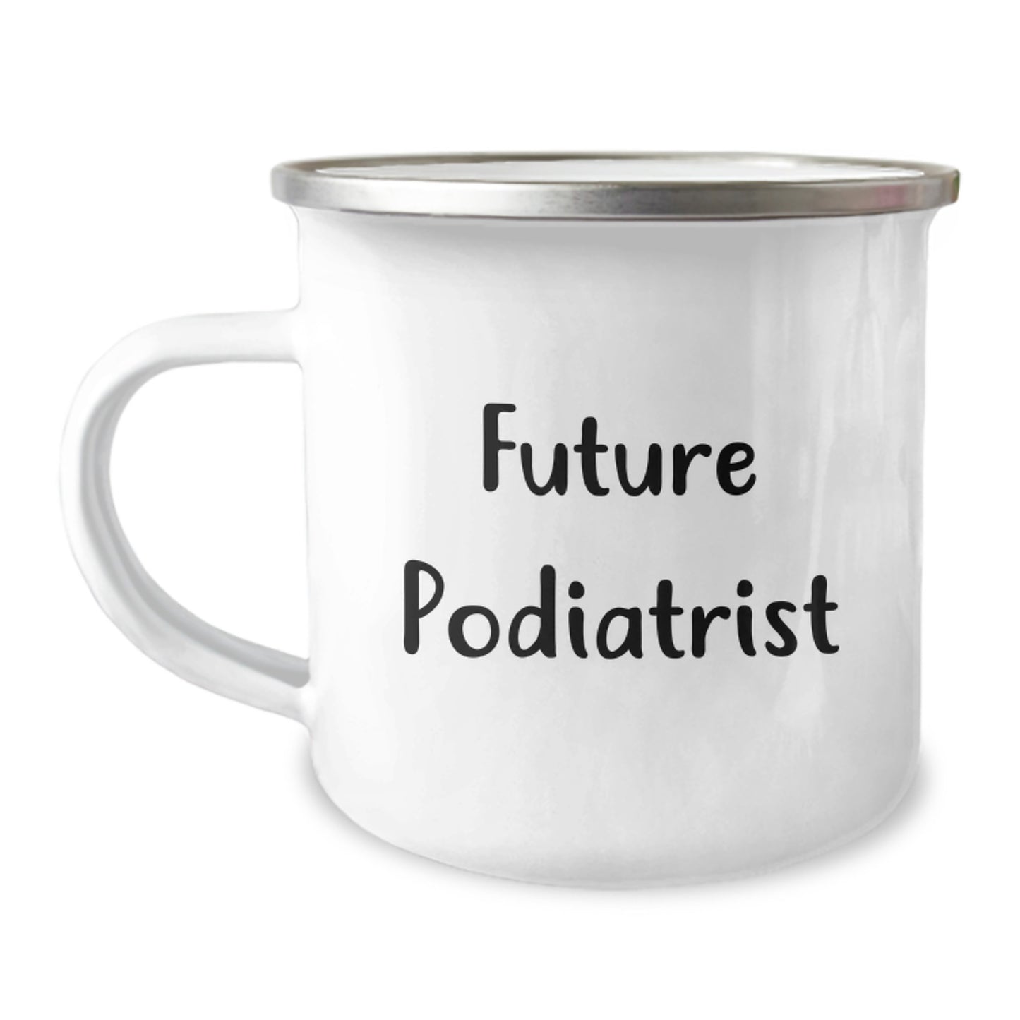Funny Future Podiatrist Gifts from Friends, Unique Camping Mug for Graduation - Image 1