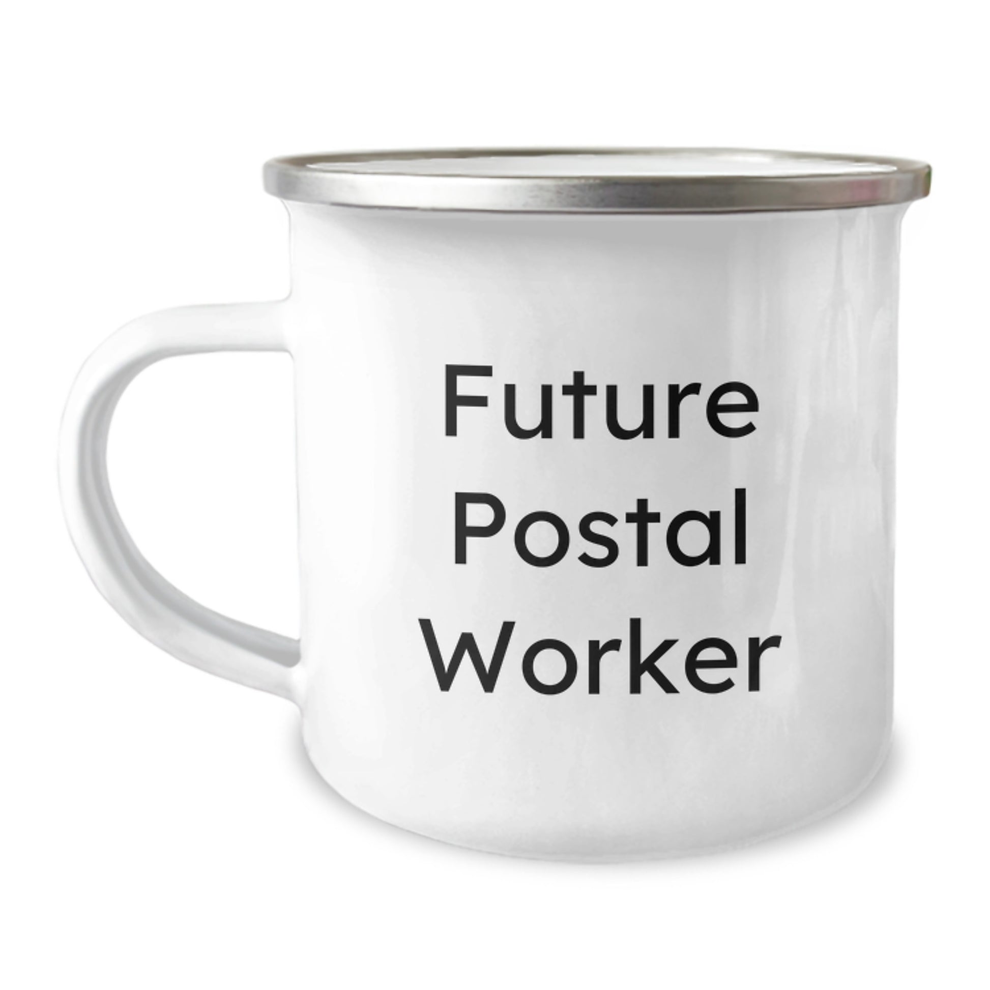 Funny Gifts from Friends for Postal Workers, Camping Mug with Inspirational Quote for Christmas Unique Gifts, Perfect for Men Postal Worker Friends - Image 1
