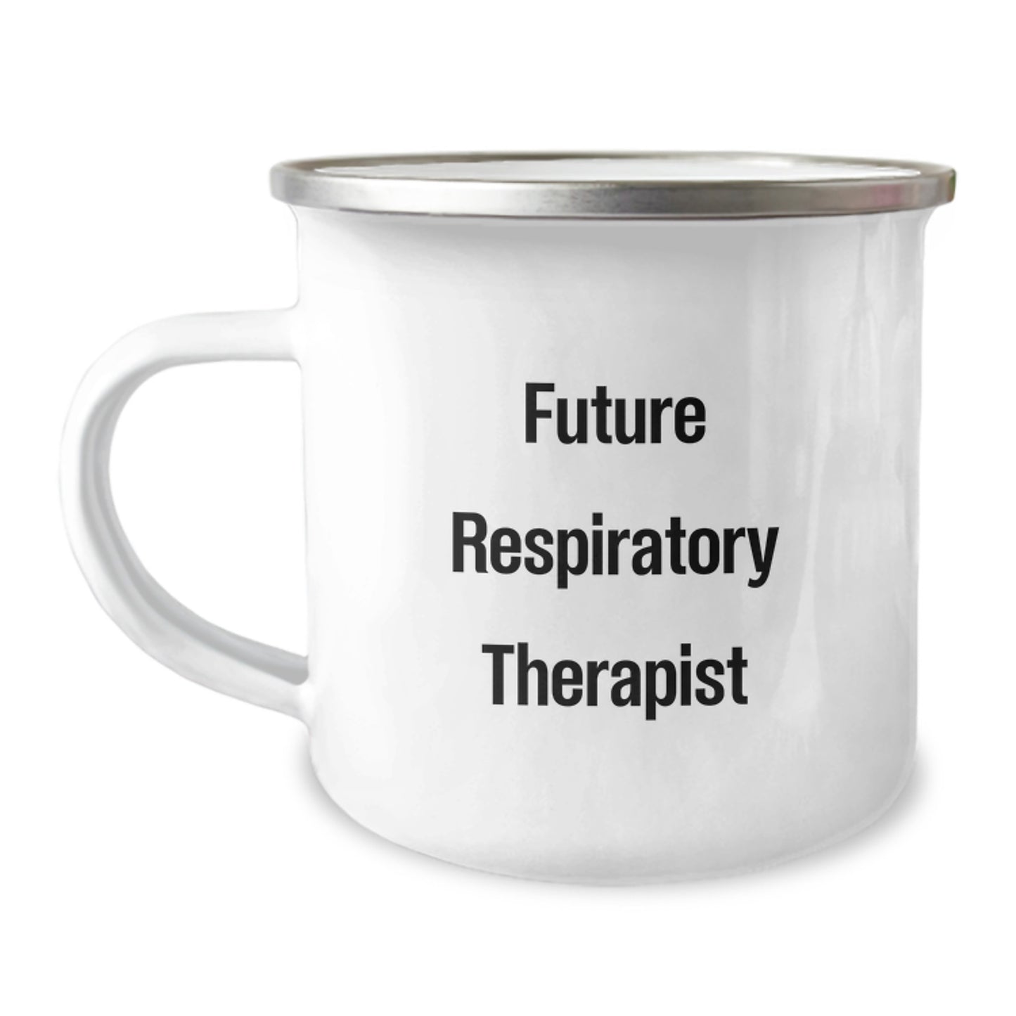 Funny Inspirational Gifts from Friends to Future Respiratory Therapist, 'You're a Breath of Fresh Air' Camping Mug for Graduation - Image 1