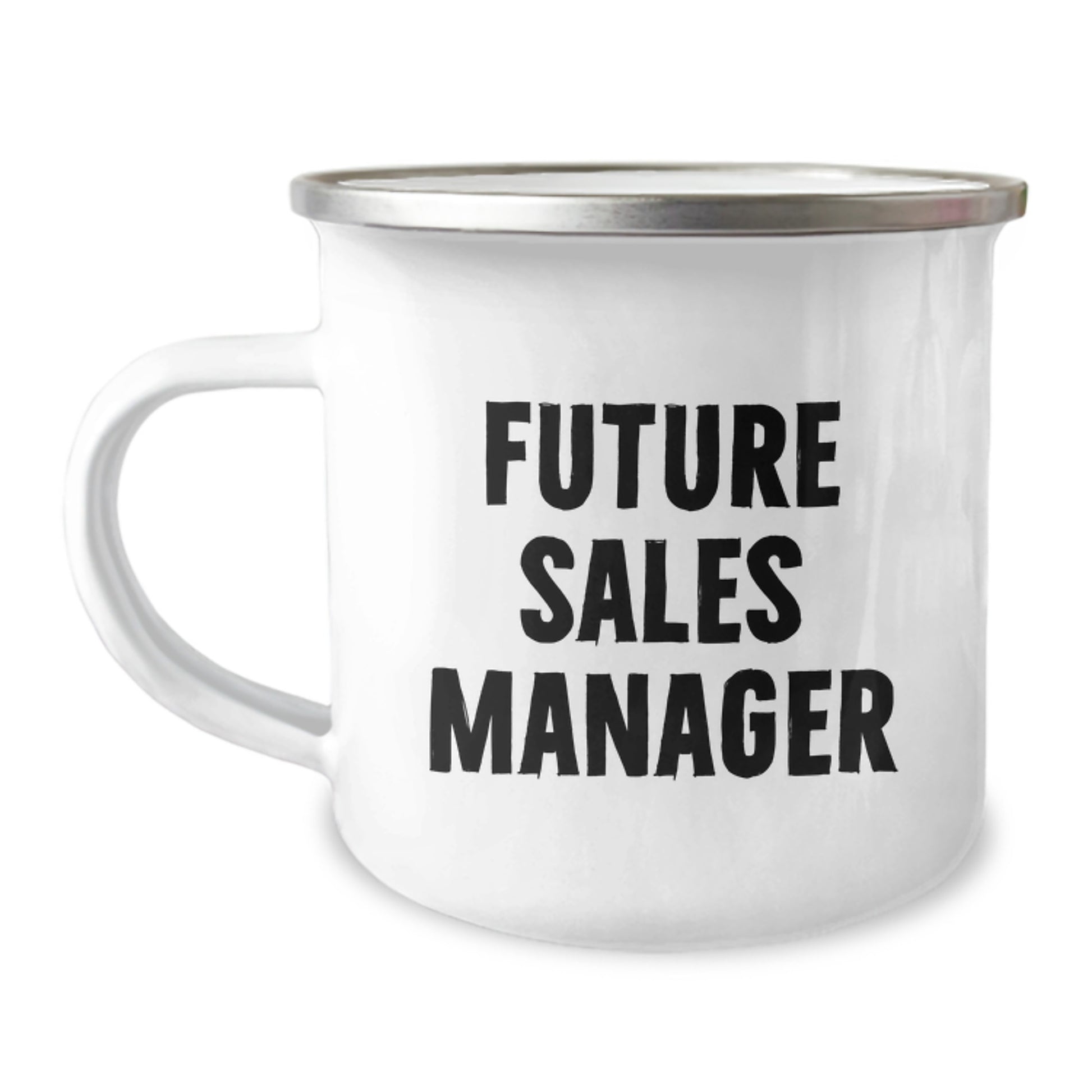 Funny Sales Manager Gifts for Future Leaders - Camping Mug for Graduation, 'You're the Boss Now', Inspirational Quote - Image 1