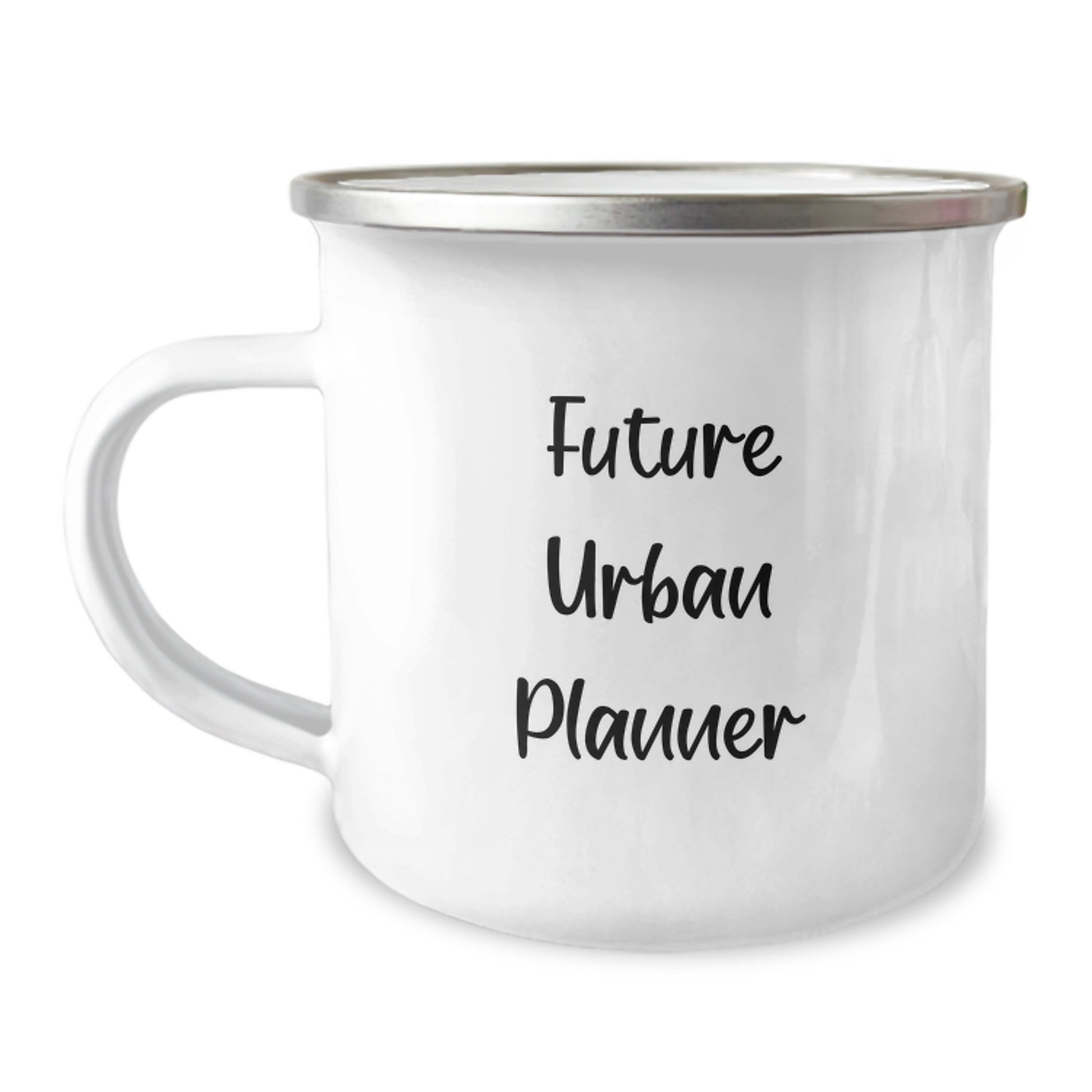 Funny Urban Planner Gifts from Friends to Future Urban Planners with 'Future Urban Planner' Quote on Camping Mug, Unique Graduation Gifts - Image 1