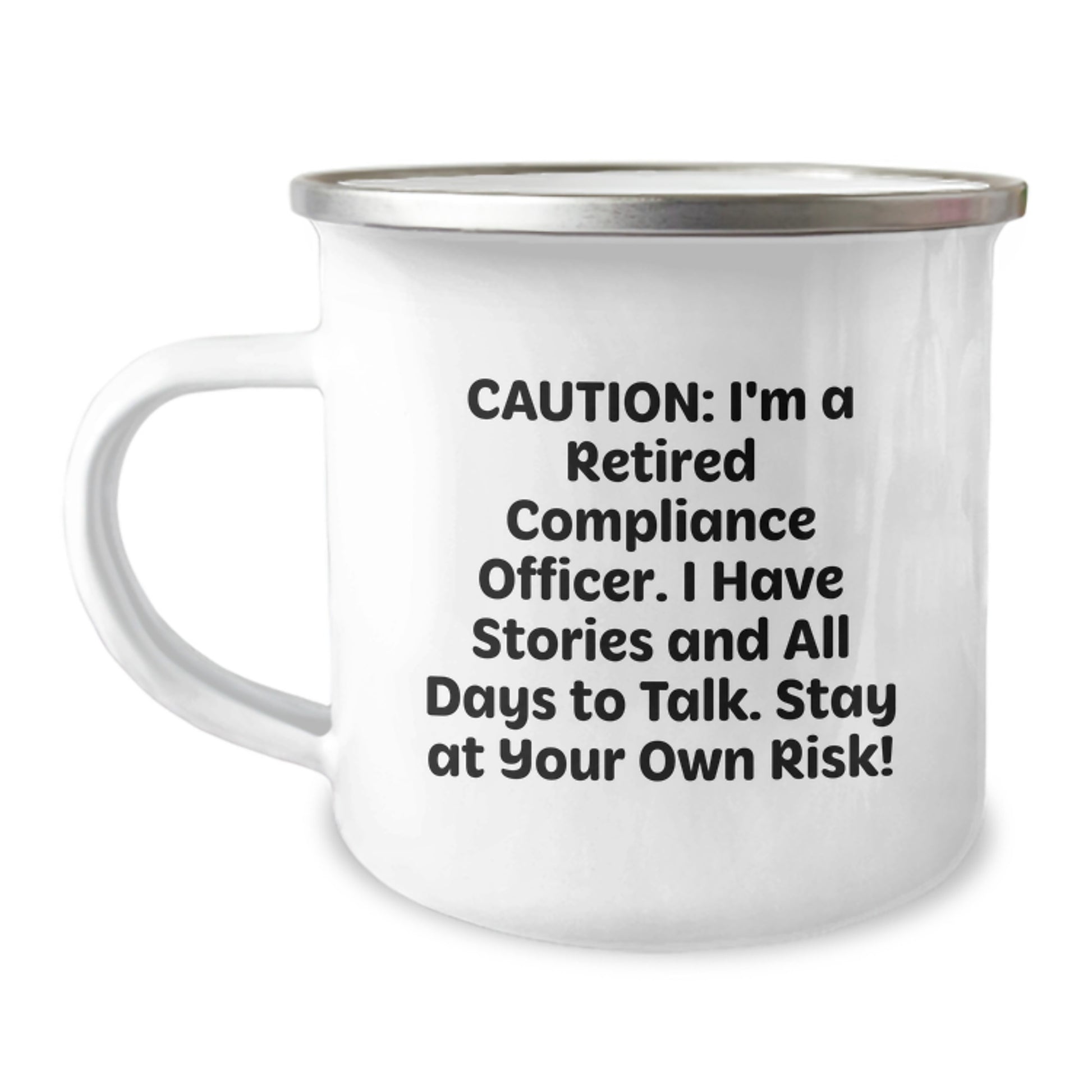 Funny Compliance Officer Camping Mug Gifts from Friends - Unique Christmas Unique Gifts for Men - Image 1