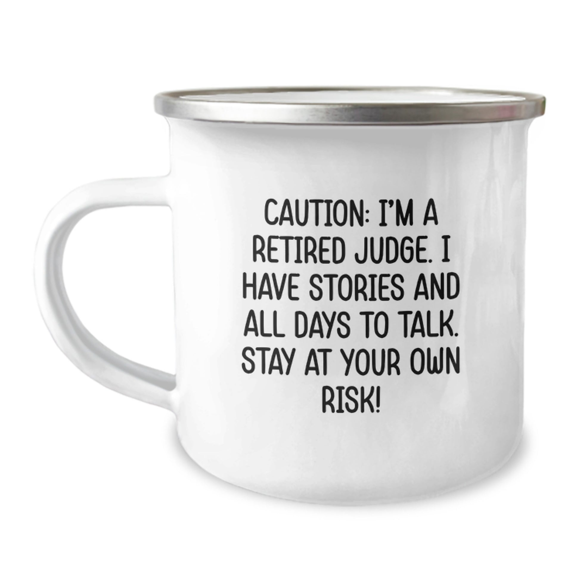 Funny Judge Camping Mug Gift for Judge, Men, and Friends - Unique Christmas Unique Gifts from Family and Friends - Image 1