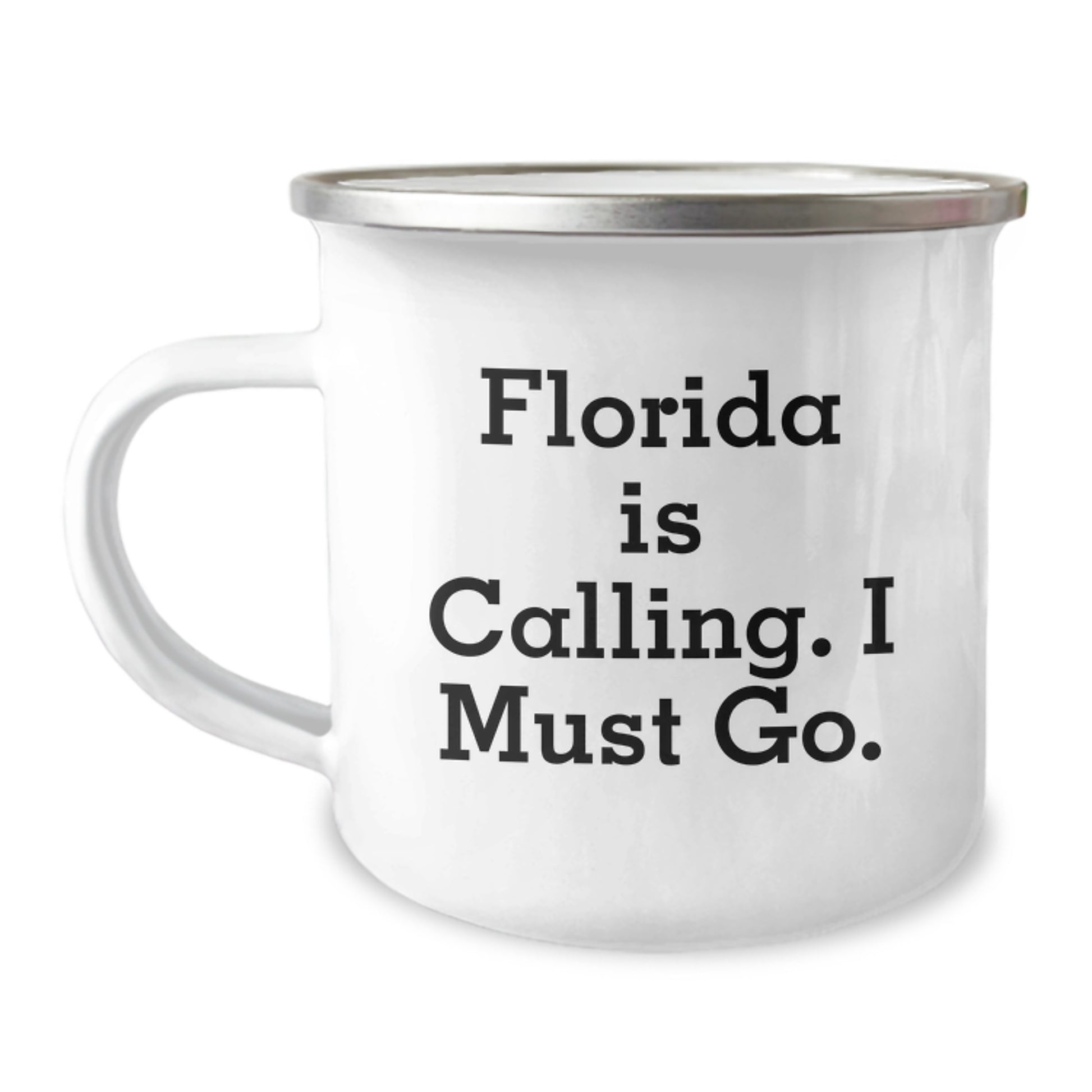 Florida Camping Mug Funny Gift from Men to Friends for Christmas - Image 1