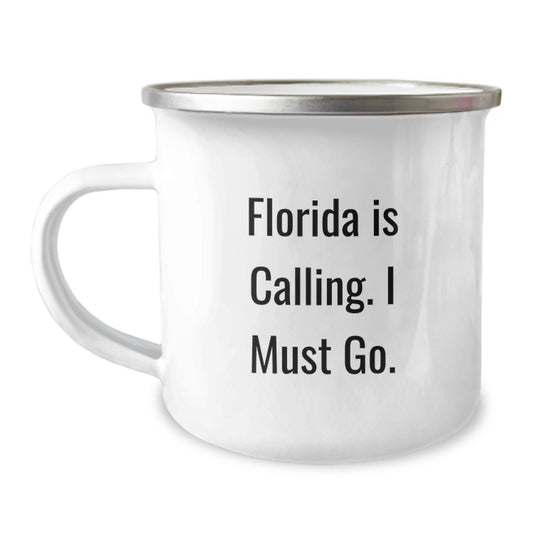 Florida Camping Mug - Funny Gifts from Friends for Florida Lovers - Image 1