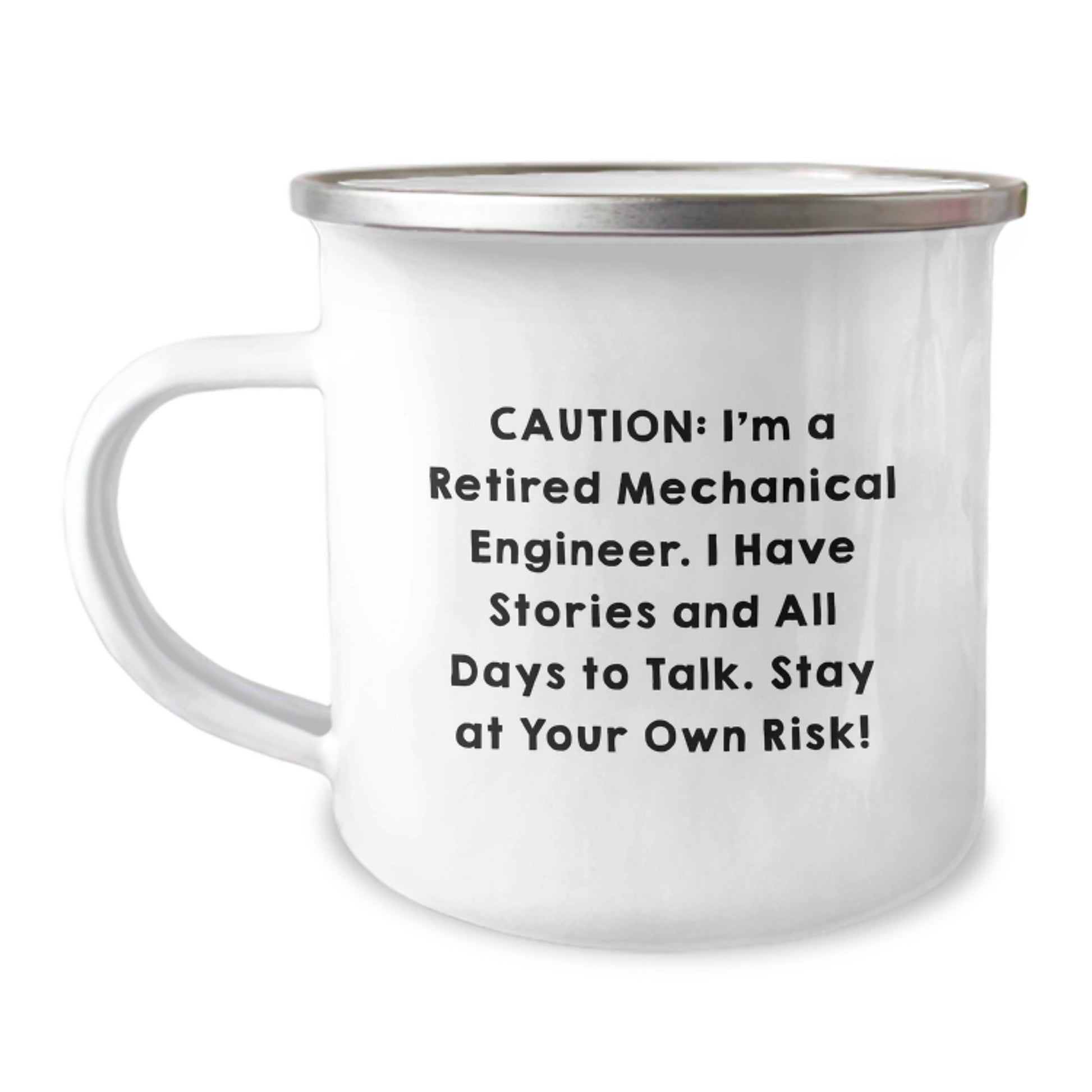 Funny Mechanical Engineer Gifts From Friends - Stay At Your Own Risk! Mechanical Engineer Humor Christmas Unique Gifts for Men, Women, Family, Coworkers - Image 1