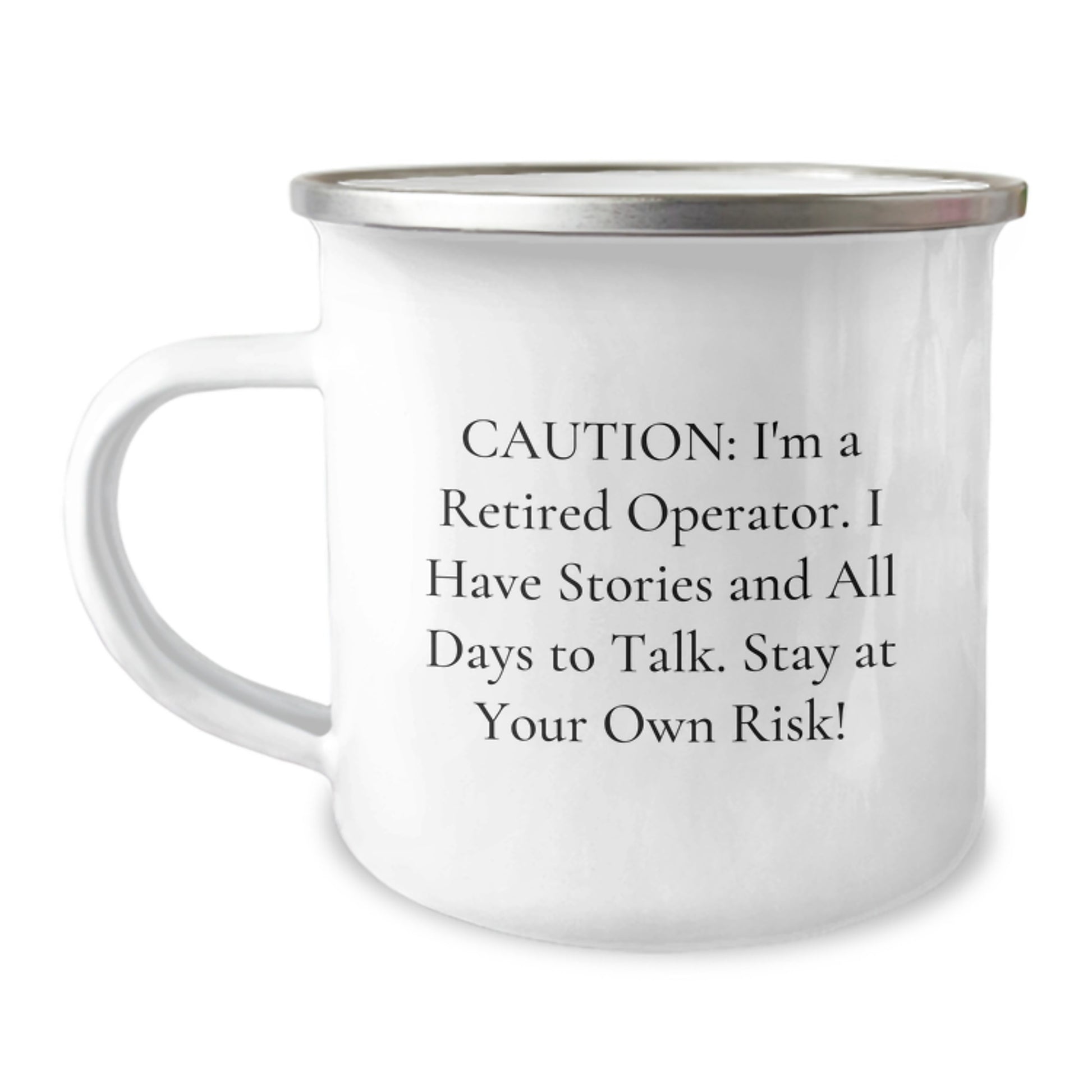 Funny Operator Camping Mug, Unique Gifts from Friends for Operator, Funny Operator Christmas Unique Gifts, Operator Enthusiast Coffee Mug - Image 1