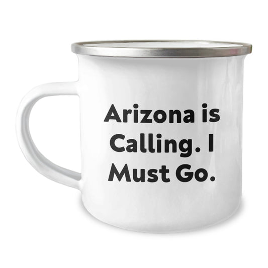 Arizona Camping Mug, Funny Gift from Arizona Lover, Christmas Unique Gifts - Image 1