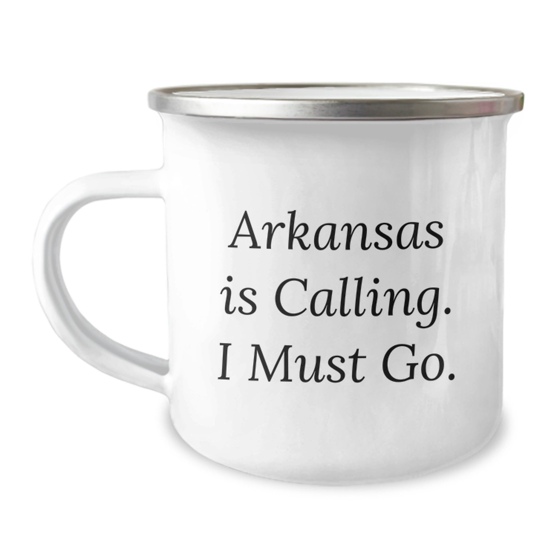 Funny Arkansas Camping Mug Gifts for Men and Women from Friends or Family - Arkansas Is Calling, I Must Go - Christmas Unique Gifts - Image 1