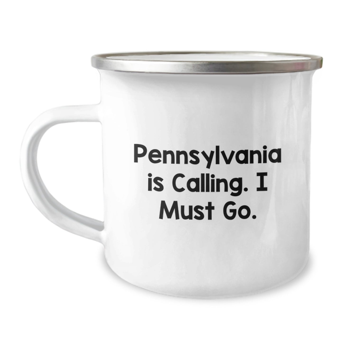 Pennsylvania Calling Gifts for Friends and Family - Funny Camping Mug for Graduation - Image 1