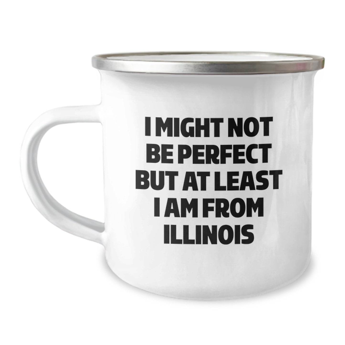 Funny Illinois Camping Mug Gifts from Friends for Illinois Men Women Family - Image 1