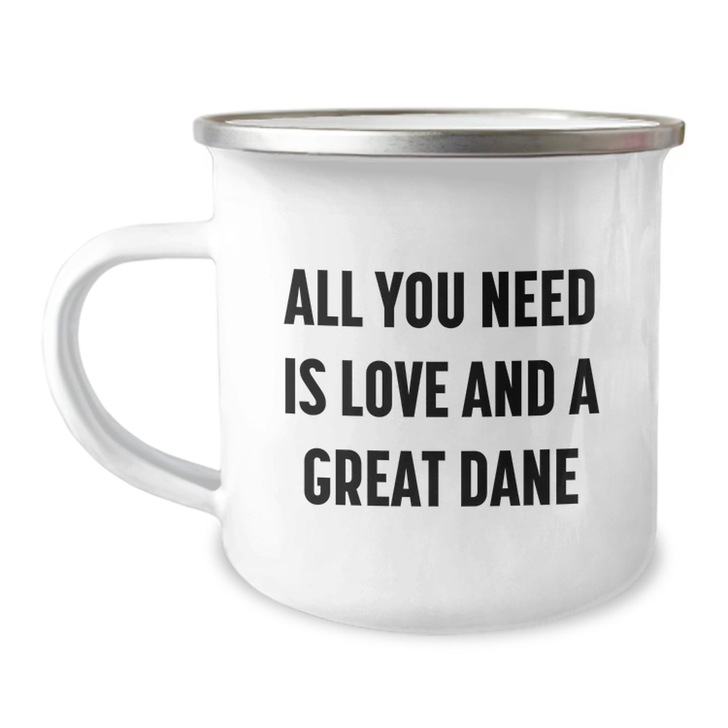 Funny Great Dane Dog Camping Mug Gifts from Family Friends Men Women - Unique Christmas Memorable Presents for Great Dane Dog Lovers - Image 1