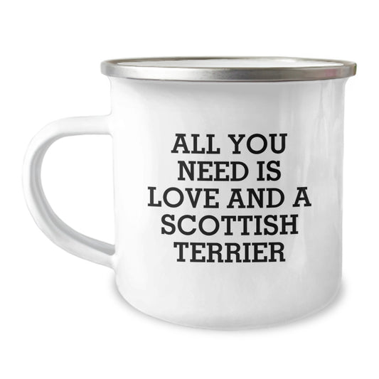 Funny Scottish Terrier Dog Gifts from Men to Women Friends Coworkers for Christmas Unique Mugs - Image 1