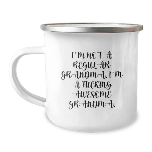 Funny Grandma Camping Mug - Gifts from Men, Women, Friends, Family to Grandma - Unique Christmas Unique Gifts - Image 1