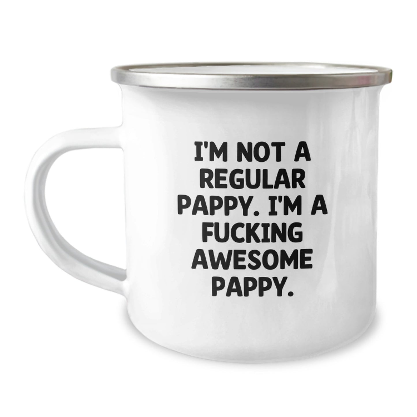 Funny Pappy Camping Mug, Ideal Gift for Men from Friends, Pappy Lover Christmas Unique Gifts - Image 1