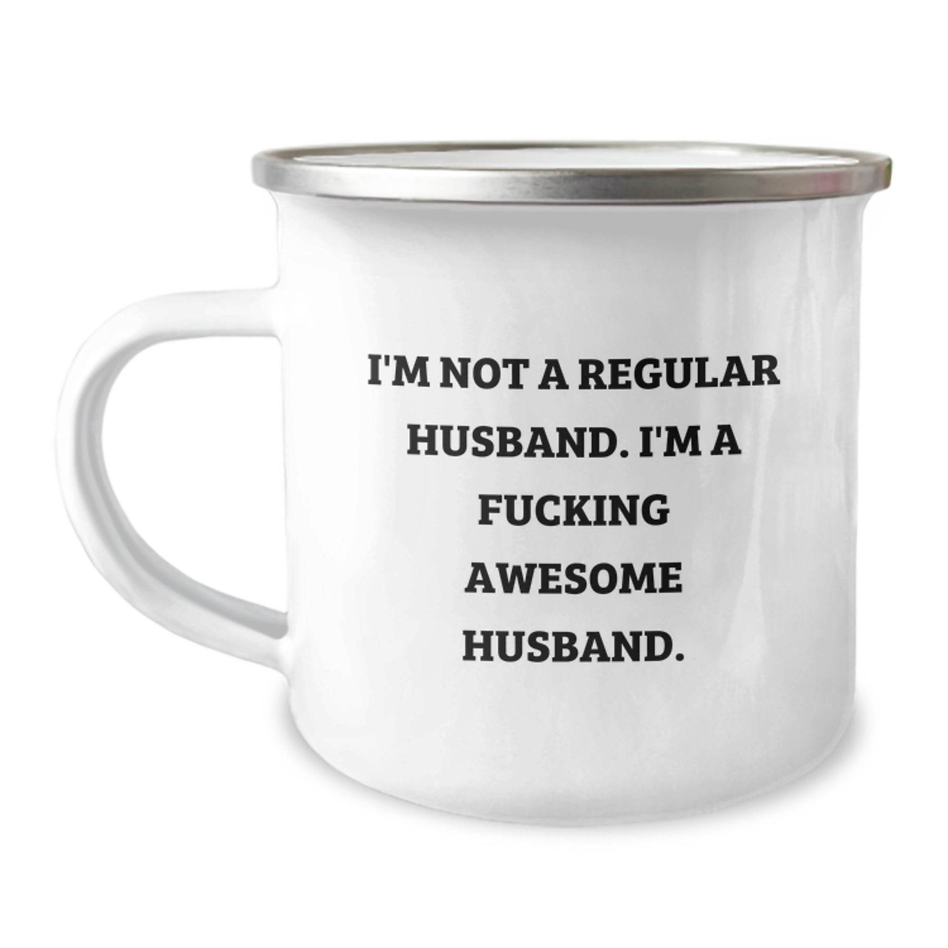 Funny Husband Camping Mug Gifts from Men for Husband Christmas Unique - Image 1