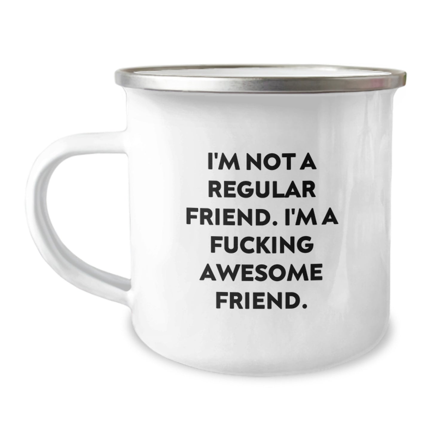 Funny Friend Gifts from Men, Unique Camping Mugs for Friends, Awesome Friend Christmas Unique Gifts - Image 1