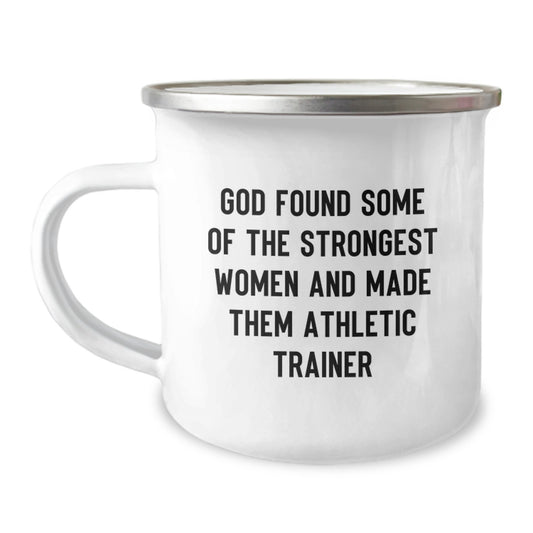Funny Athletic Trainer Gifts, Encouraging Quote for Christmas, Stainless Steel Camping Mug Gifts from Friends and Family - Image 1