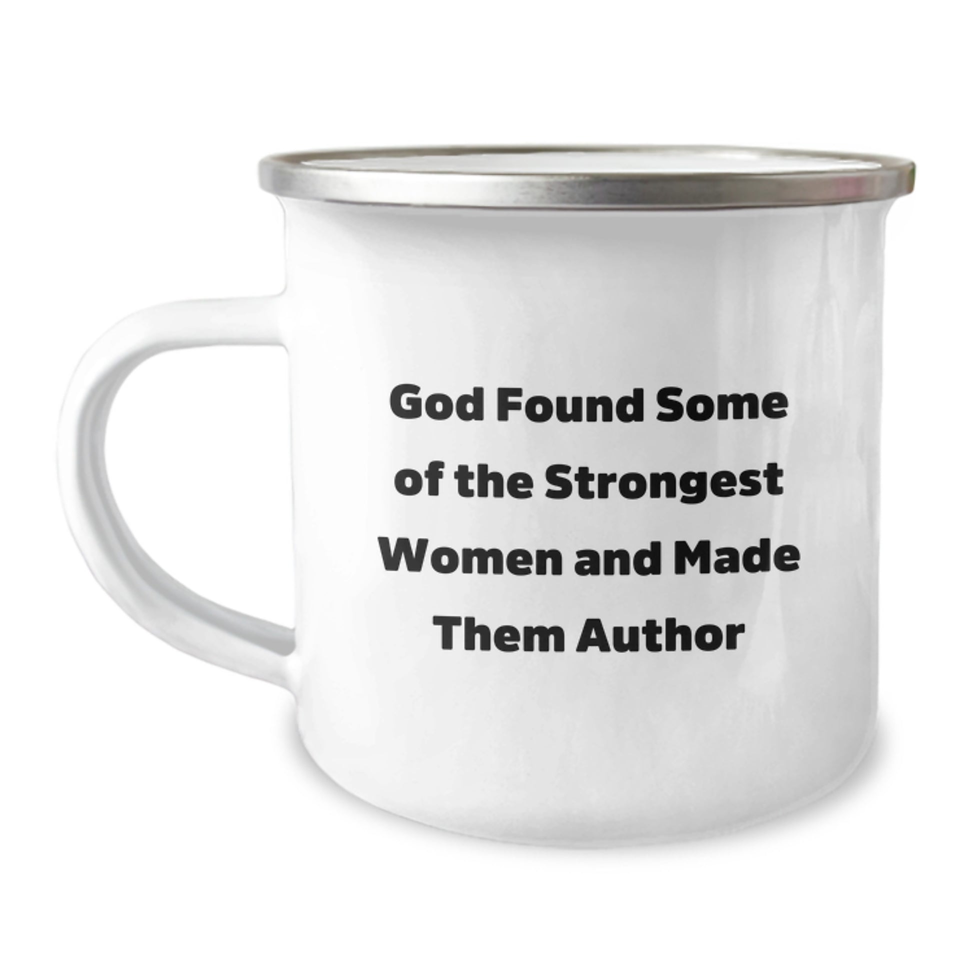 Funny Author Gifts for Authors, Unique Camping Mug, Christmas Unique Gifts from Friends - Image 1