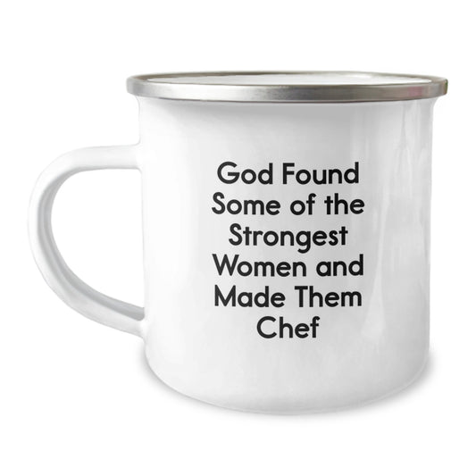Funny Chef Gifts from Men, Unique Christmas Unique Gifts for Chef Women, Funny Camping Mug - Image 1