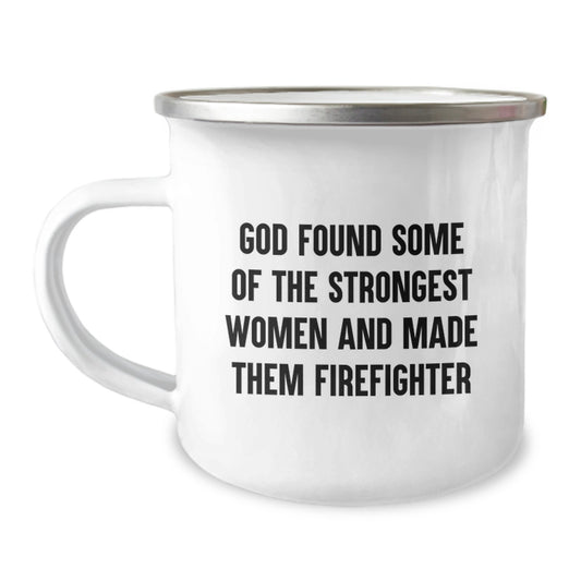Funny Firefighter Gifts from Men, for Women and Friends, Inspirational Camping Mugs for Firefighter Enthusiasts, Christmas Unique Gifts - Image 1