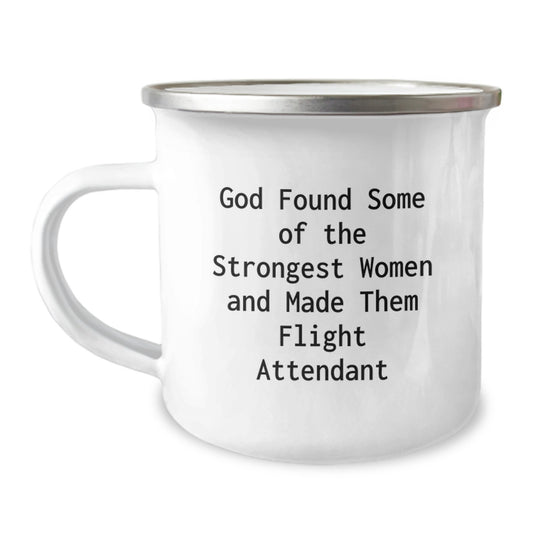 Gifts from Friends for Flight Attendant Women - Funny Camping Mug for Christmas Unique Gifts - Image 1