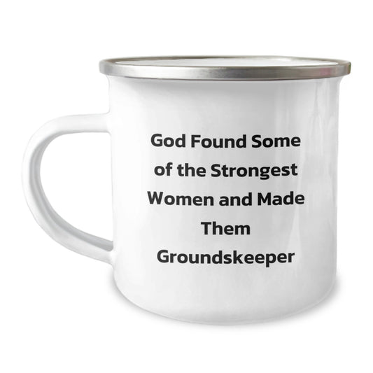 Funny groundskeeper Camping Mug Gifts from Men for Christmas Unique Presents - Image 1