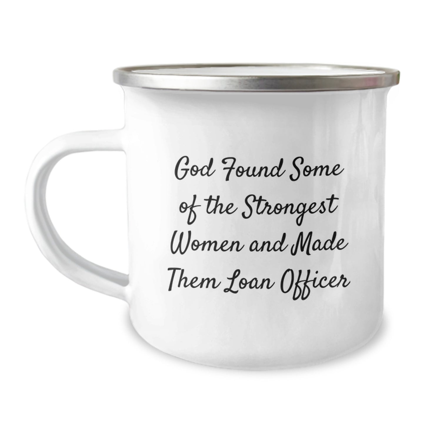 Funny Loan Officer Gifts from Men for Women, Inspirational Coffee Mug, Camping Mug for Loan Officer, Unique Christmas Unique Gifts - Image 1