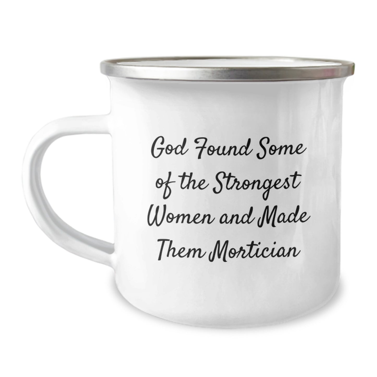 Funny Mortician Gifts from Family - Christmas Unique Gifts for Mortician Friends and Women Morticians - Camping Mug - Image 1