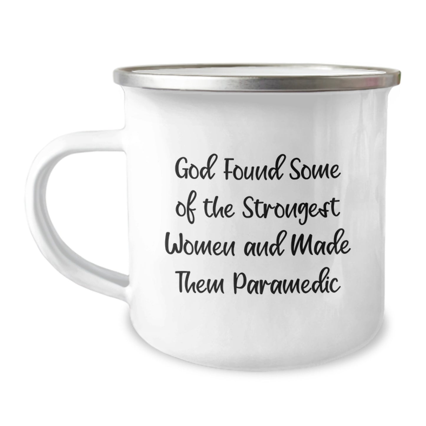 Funny Rescue Worker Gifts from Family - Inspirational Quote for Strong Women on Christmas Camping Mugs, Perfect Rescue Worker Women's Gifts, Funny Rescue Worker Wife Gifts, Rescue Worker Humor Gifts - Image 1