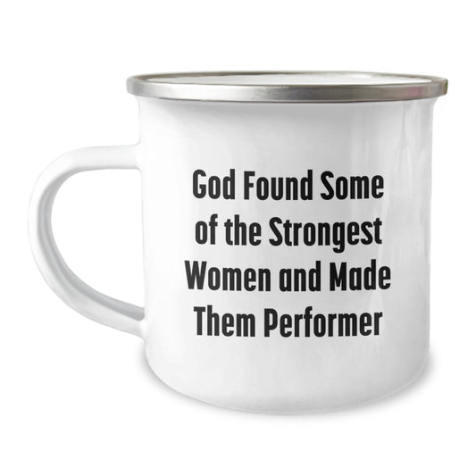 Funny Performer Gifts from Men to Women - Christmas Unique Gifts for Performer Camping Mug - Image 1