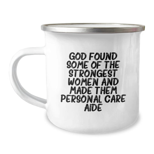 Funny Personal Care Aide Gifts from Men to Women - Inspirational Camping Mug - Christmas Unique Gifts for Personal Care Aide Friends - Image 1