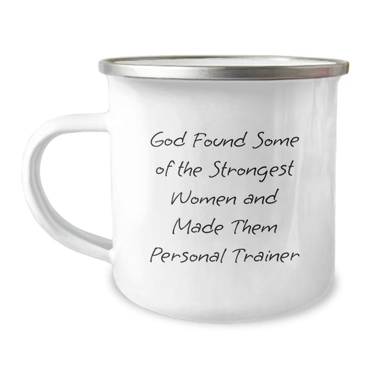 Funny Personal Trainer Gifts for Women, Gifts from Men, Unique Christmas Unique Gifts for Personal Trainer Friends, Personal Trainer Enthusiasts, Stainless Steel Camping Mug with Inspirational Quote - Image 1
